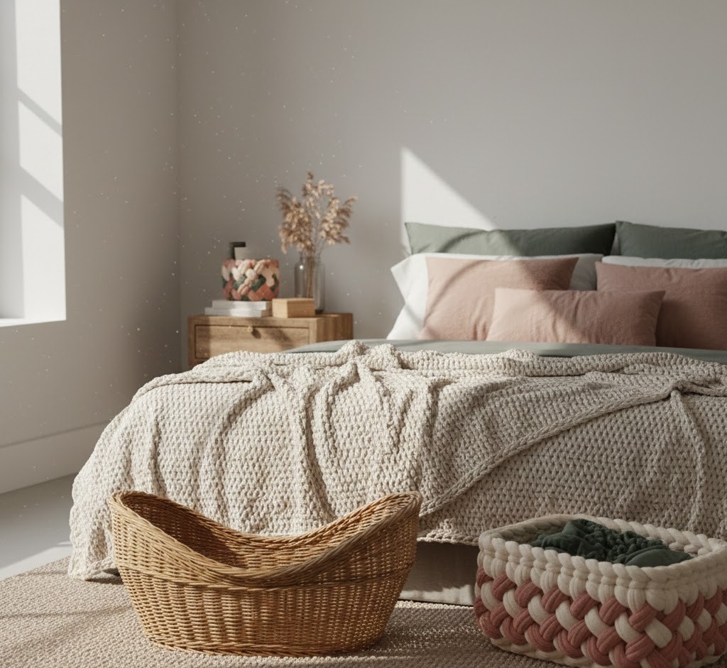 Rustieke slaapkamer styling